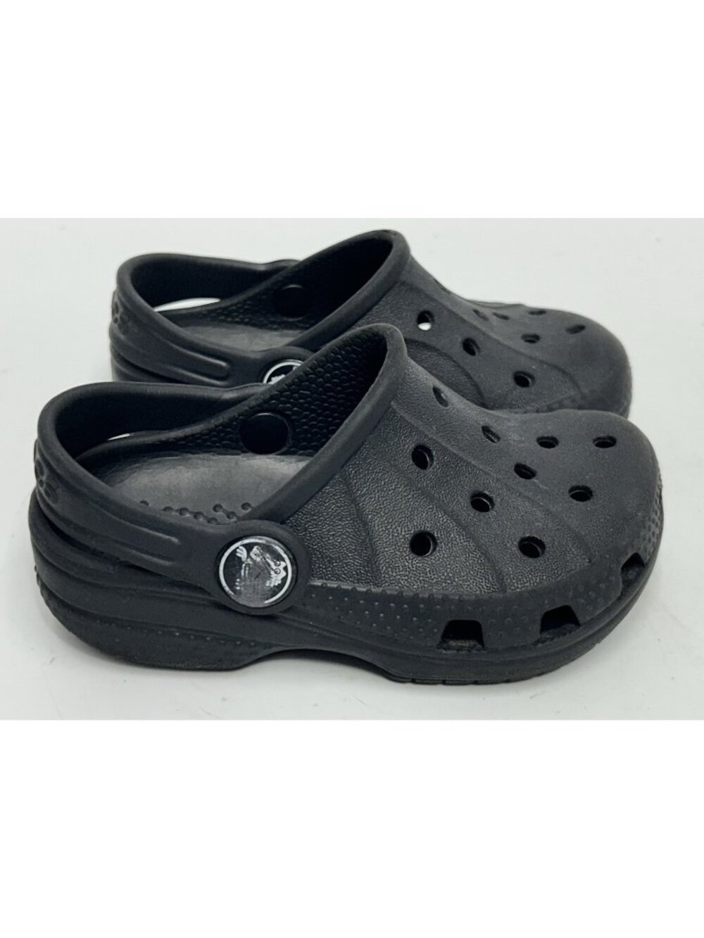 Crocs Toddler Baby Shoes Classic Iconic Comfort Clog, Size 4/5 C Black